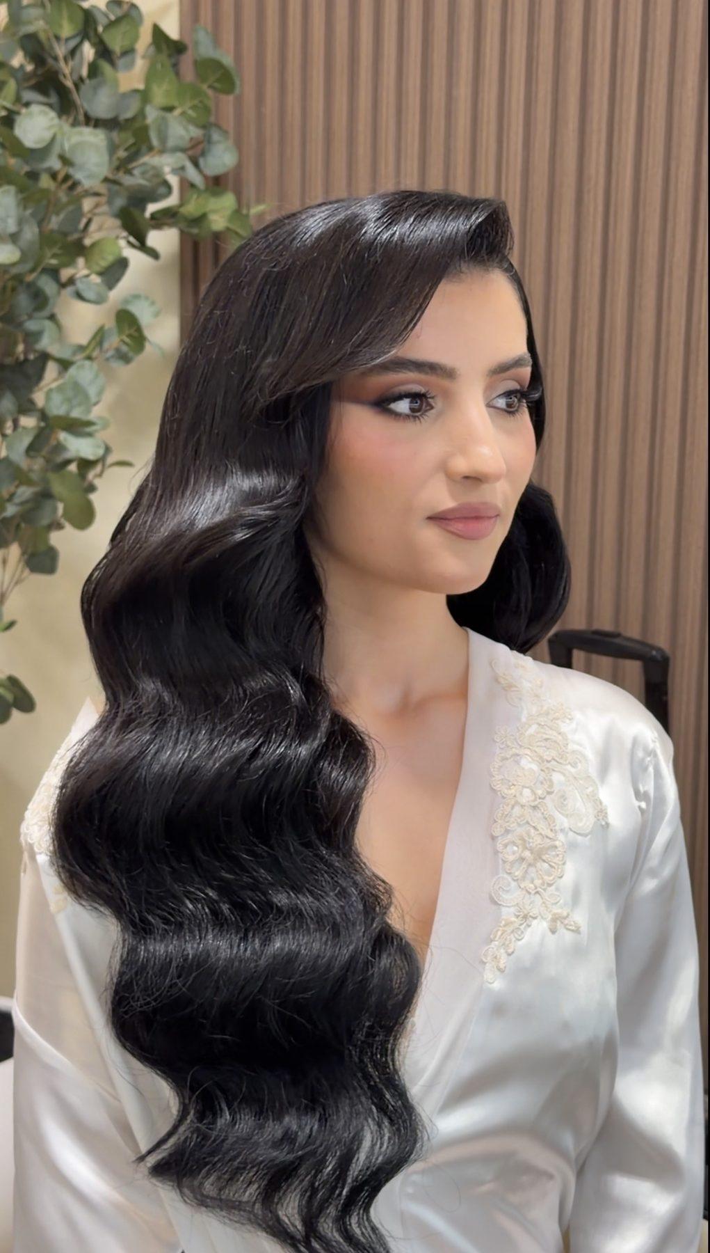 Hollywood waves · Full glam